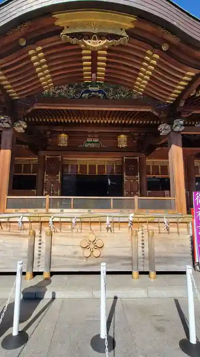 湯島天満宮の本殿・本堂