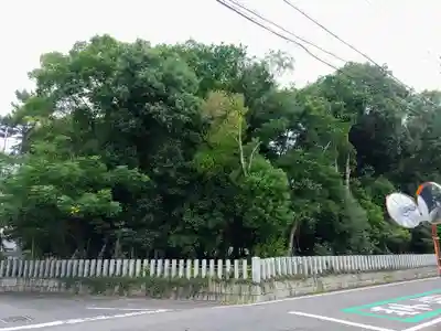 月之宮社の自然