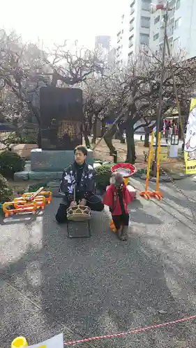 湯島天満宮の動物