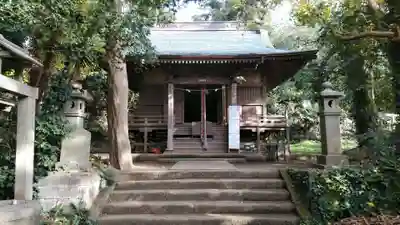 上諏訪社の本殿・本堂