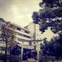 太田姫稲荷神社の鳥居