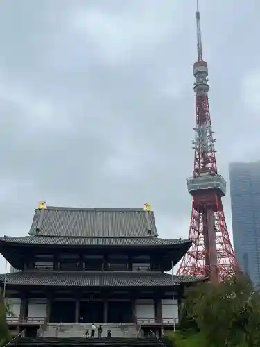増上寺の本殿・本堂