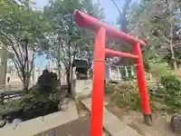 武州与野弁財天の鳥居