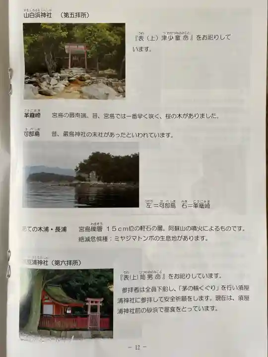 厳島神社の{uncategorized: "未分類", other: "その他", undefined: "問題あり", building: "その他建物", grave: "お墓", sacred_gate: "鳥居", guardian: "狛犬", statue: "像", buddha: "仏像", history: "歴史", nature: "自然", garden: "庭園", animal: "動物", pagoda: "塔", temizu: "手水舎", mountain_gate: "山門・神門", sanctuary: "本殿・本堂", subordinate: "末社・摂社", art: "芸術", scenery: "景色", jizo: "地蔵", ema: "絵馬", goshuin: "御朱印", omikuji: "おみくじ", items: "授与品その他", amulet: "お守り", goshuincho: "御朱印帳", eats: "食事", festival: "お祭り", votive_dance: "神楽", shichigosan: "七五三参", wedding: "結婚式", experience: "体験その他", initially: "初詣", around: "周辺", anti_infection: "感染症対策"}