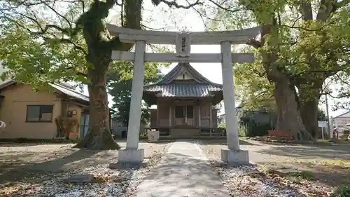 稲荷神社（村松原）の鳥居