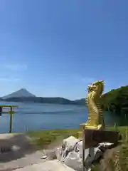 龍宮神社の像