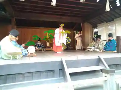 阿智神社の神楽