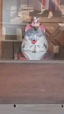 阿豆佐味天神社 立川水天宮の狛犬