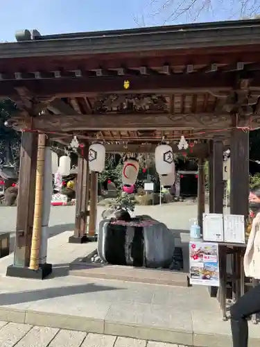 出雲大社相模分祠の手水舎