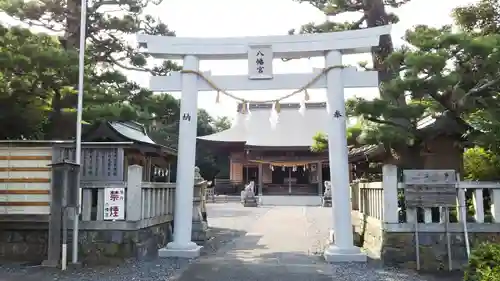 吉永八幡宮の鳥居