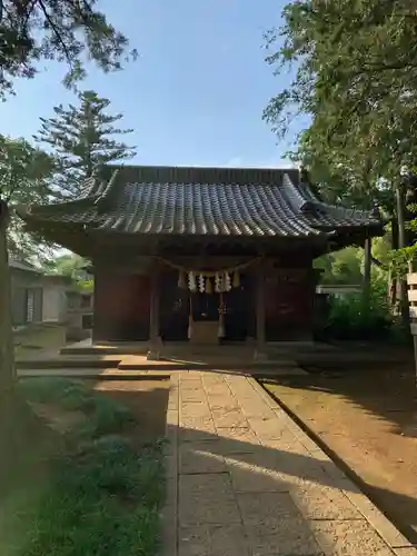 坂田氷川神社の本殿