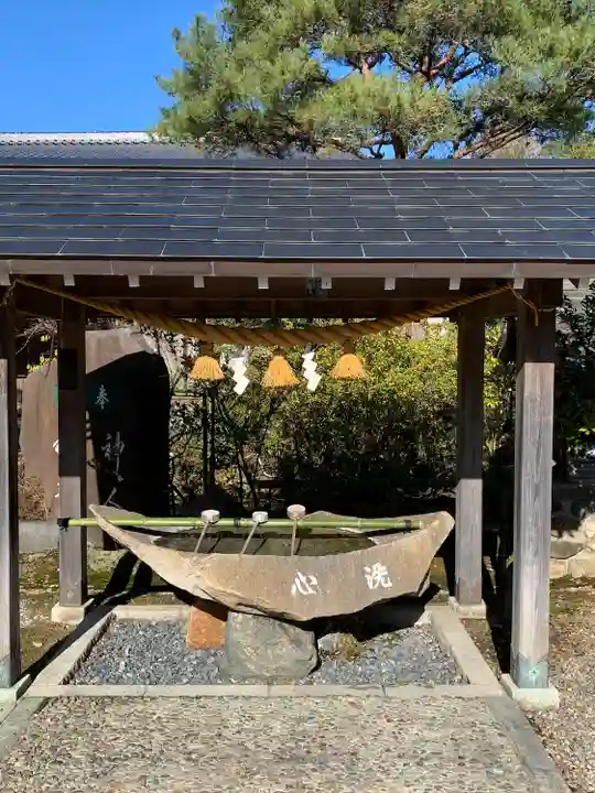大地主神社の手水舎