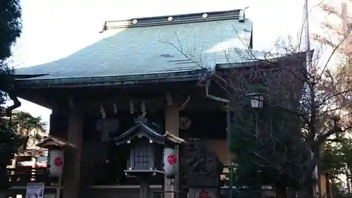 上目黒氷川神社の本殿・本堂