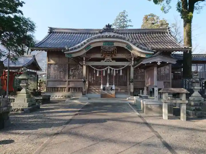 多岐神社の本殿・本堂