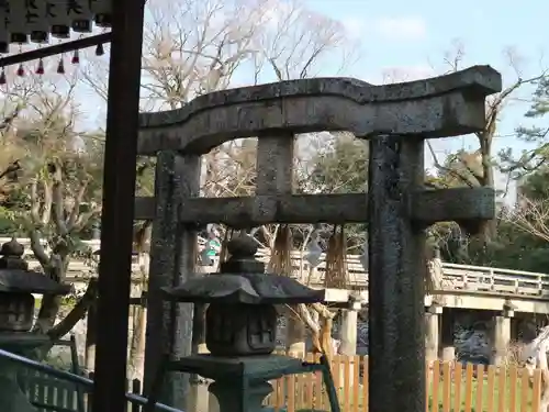 嚴島神社 (京都御苑)の鳥居