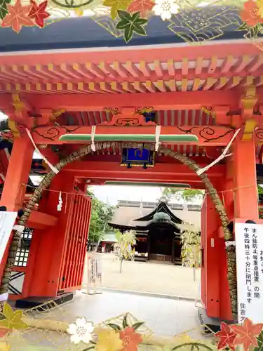 住吉大社の山門・神門