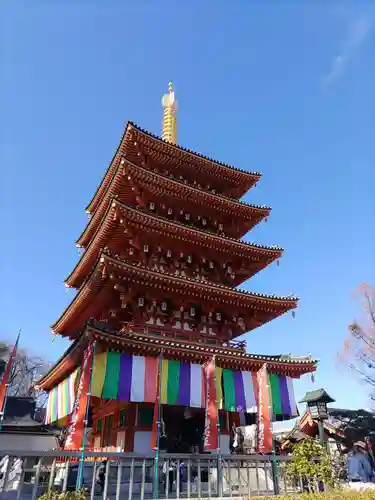 高幡不動尊　金剛寺の塔