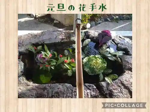 阿智神社の手水