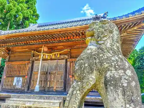 守公神社の狛犬