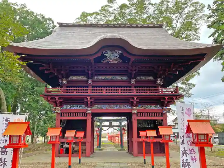 高椅神社の山門・神門