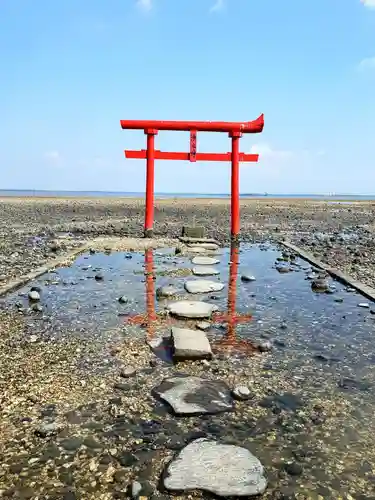 大魚神社の鳥居