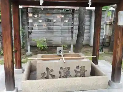 みなと八幡神社の手水舎