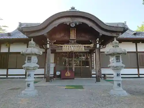 比佐豆知神社の本殿・本堂