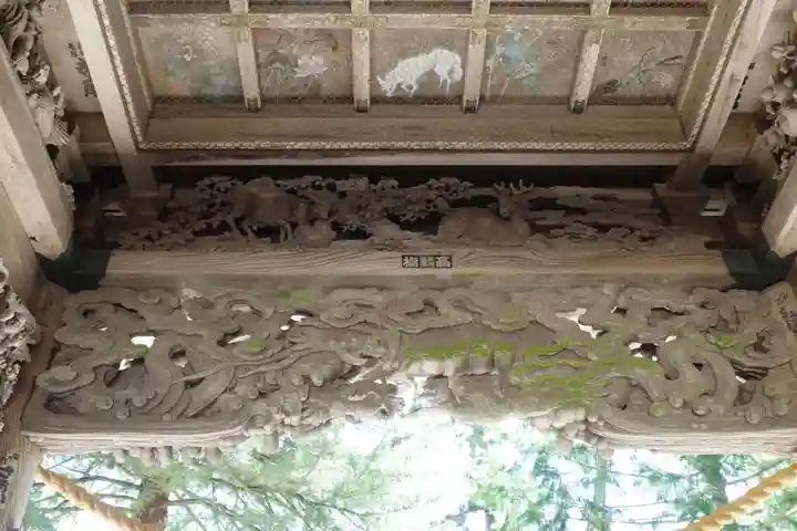 有明山神社の芸術