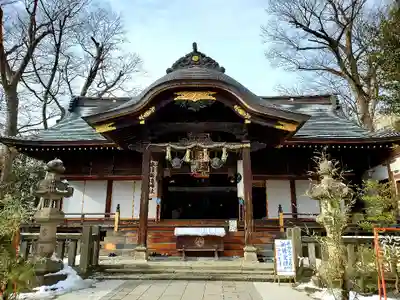 安積國造神社の本殿・本堂
