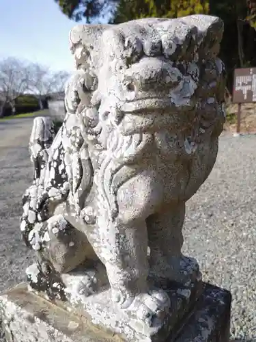 下水神社の狛犬