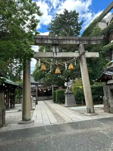 安江八幡宮の鳥居