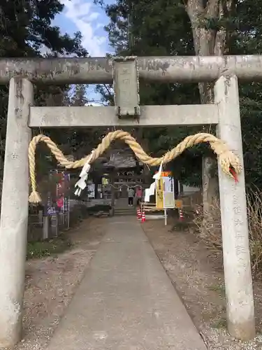 下野 星宮神社の鳥居