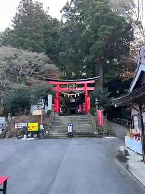 鷲子山上神社の鳥居