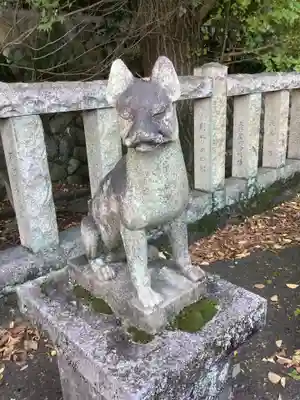堤治神社の狛犬