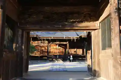 田村大元神社の景色