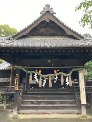 曽許乃御立神社の本殿・本堂