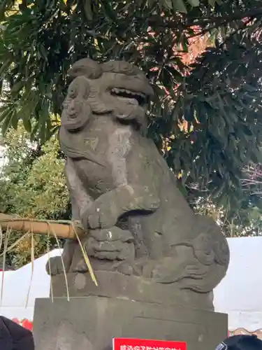 太子堂八幡神社の狛犬