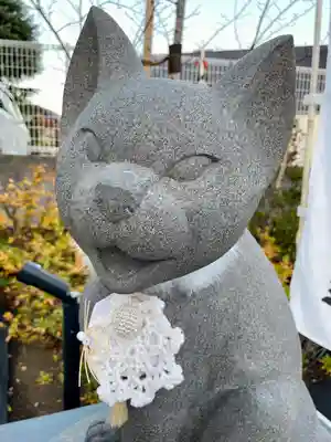 駒込妙義神社の狛犬