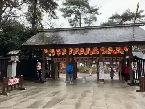 櫻木神社の山門・神門