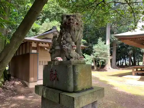 東蕗田天満社の狛犬