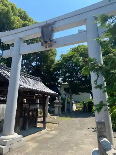 嘉祥神社の鳥居