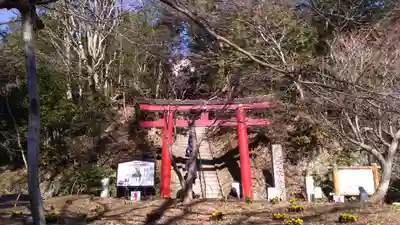 鷲子山上神社の鳥居