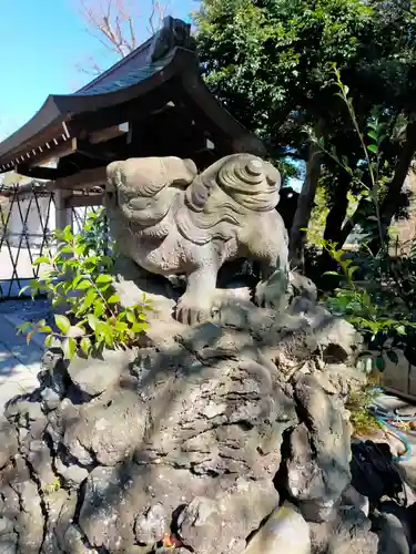 菊田神社の狛犬