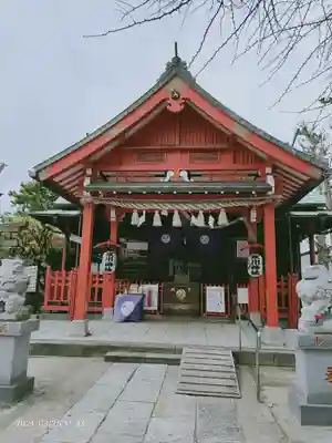 葛飾氷川神社の本殿・本堂