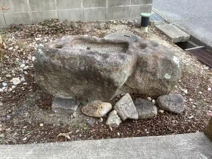 狩宿観音堂の手水舎