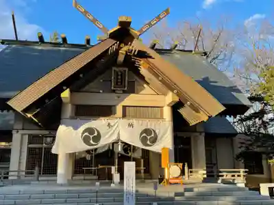 帯廣神社の本殿・本堂