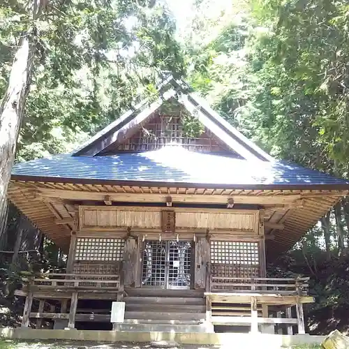 戸隠神社九頭龍社の本殿