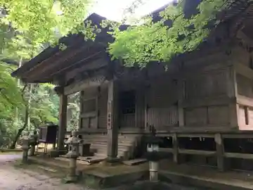 瑠璃寺の本殿・本堂