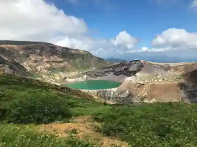 刈田嶺神社(奥宮)の景色