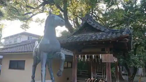 藤森神社の狛犬